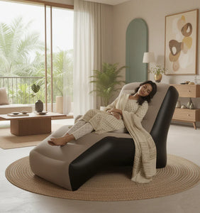 Inflatable Air Sofa “Comes with a Warranty”