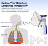 🌬️ Portable Mesh Nebulizer – Breathe Easy Anytime, Anywhere!