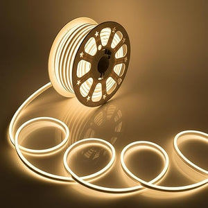 ✨ FlexiGlow™ LED Neon Strip Light – Premium Warm White Glow 💡