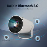Smart Mini Projector with Bluetooth 5.0 & HD Display