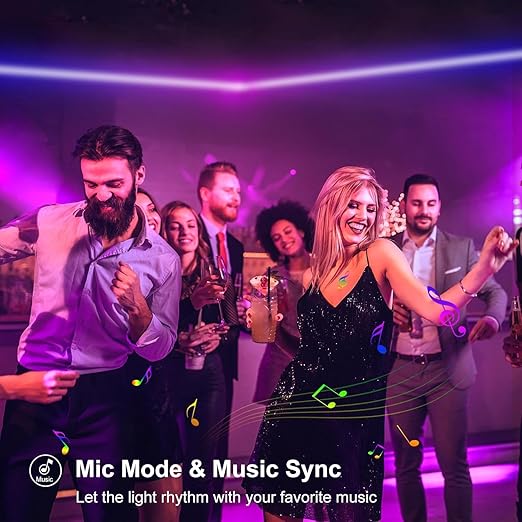 🌈✨ USB RGB Neon LED Strip Light 5m – Smart App & Remote Controlled ✨🌈