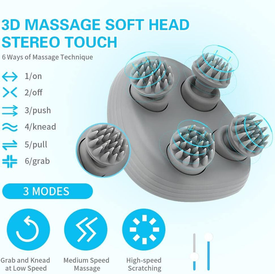 ⭐ Scalp Head Massager